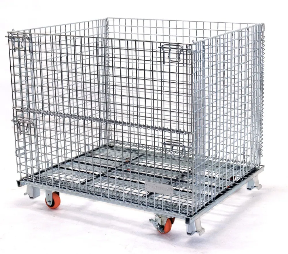 Mobile Storage Mesh Cage With Wheels Buy Mobile Storage Mesh Cage