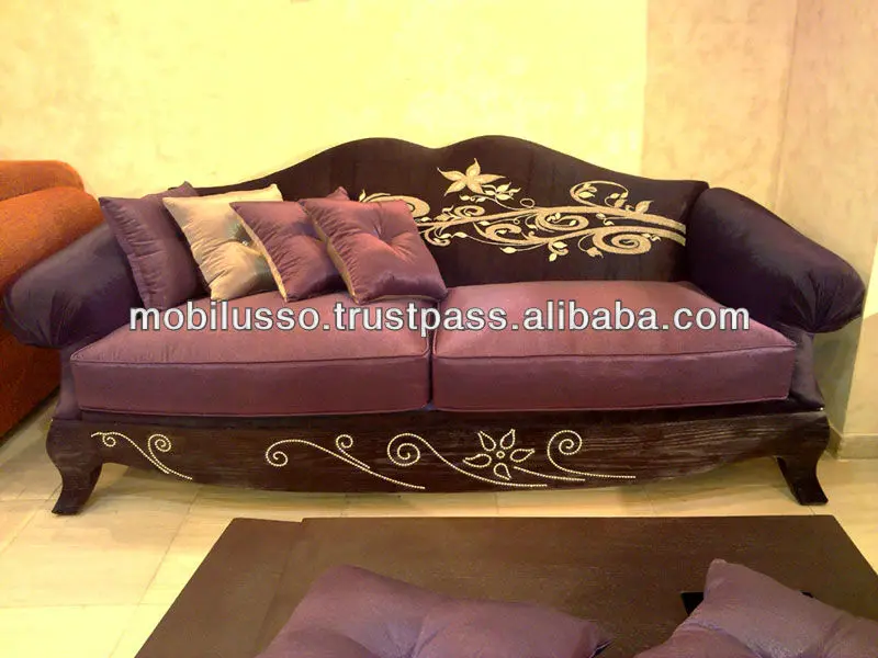 Italian Classic Furniture Neo Classical Living Room Sofa Set