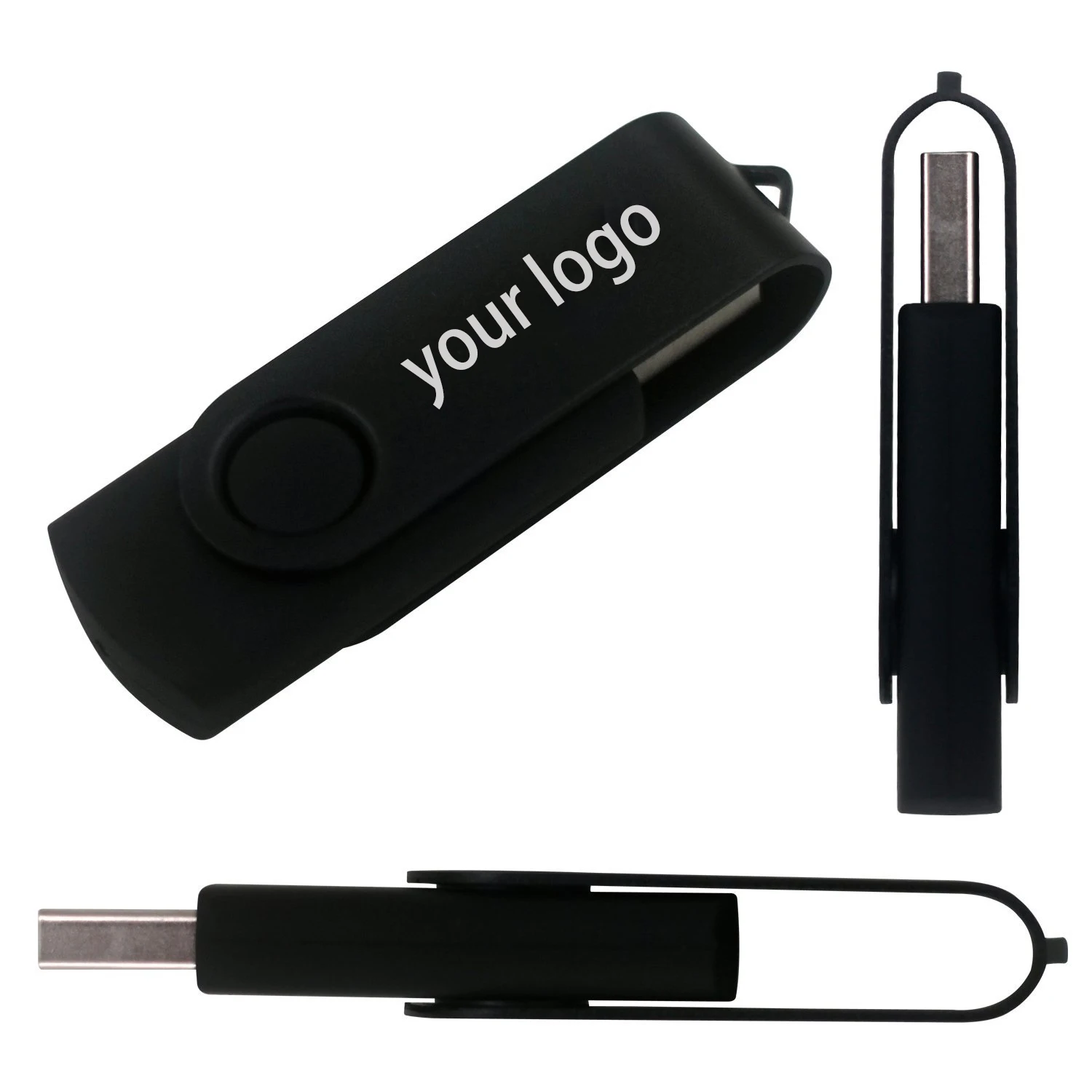 USB Stick 2.0 3.0 Full Capacity Swivel Flash Drives Pendrive Custom USB Flash Drive 4GB 8GB 16GB 32GB 64GB 128GB - ANKUX.COM