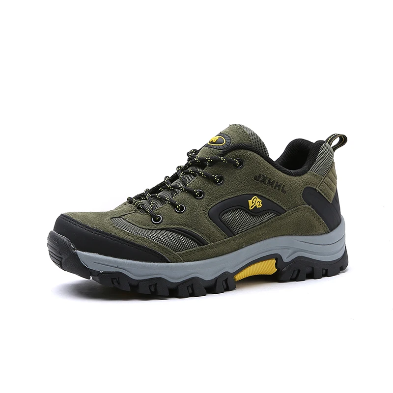 

Best Cheap Anti-Skid Outdoor Hiking Men's Shoes, Grey/green/khaki