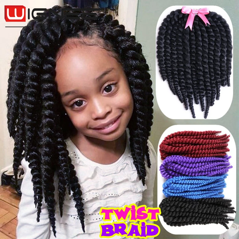 Puffy Screw Twist Synthetic Hair More Colors Crochet Synthetic