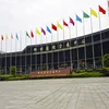 360 Degree Rotating Stainless Steel Tapered Electric Automatic Raise Flag Pole