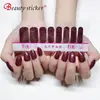 Wholesale Custom Nail Art Decal Sticker Glitter Nail Polish Patch