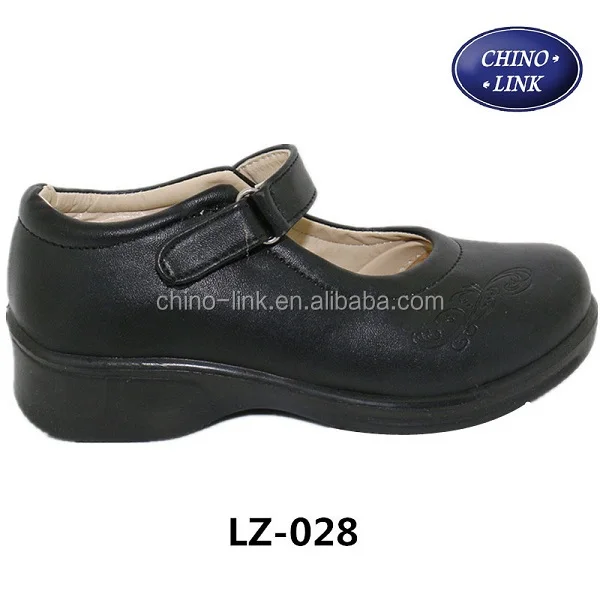 girls leather school shoes