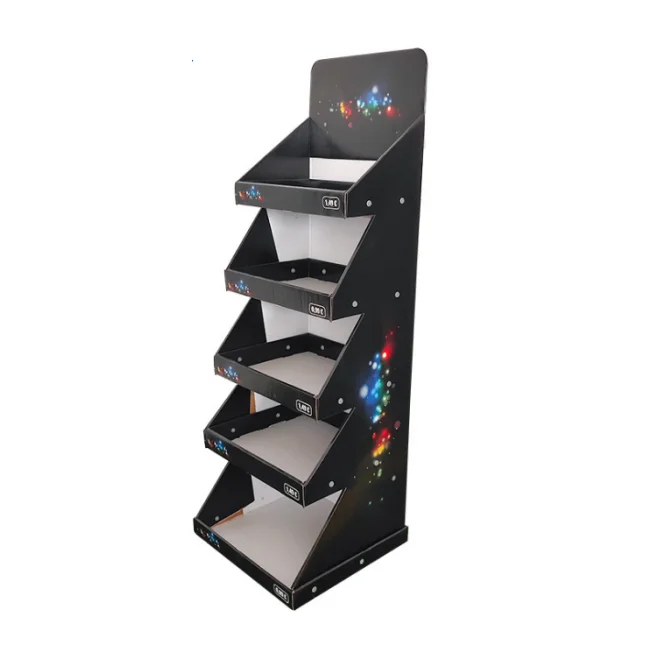 
cardboard display rack for Exhibitions, Supermarkets, Chain stores, Shops, Advertising and Promotions 