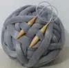 M212-2 Undyed Natural Merino Combed Top Wool Roving Spinning yarn