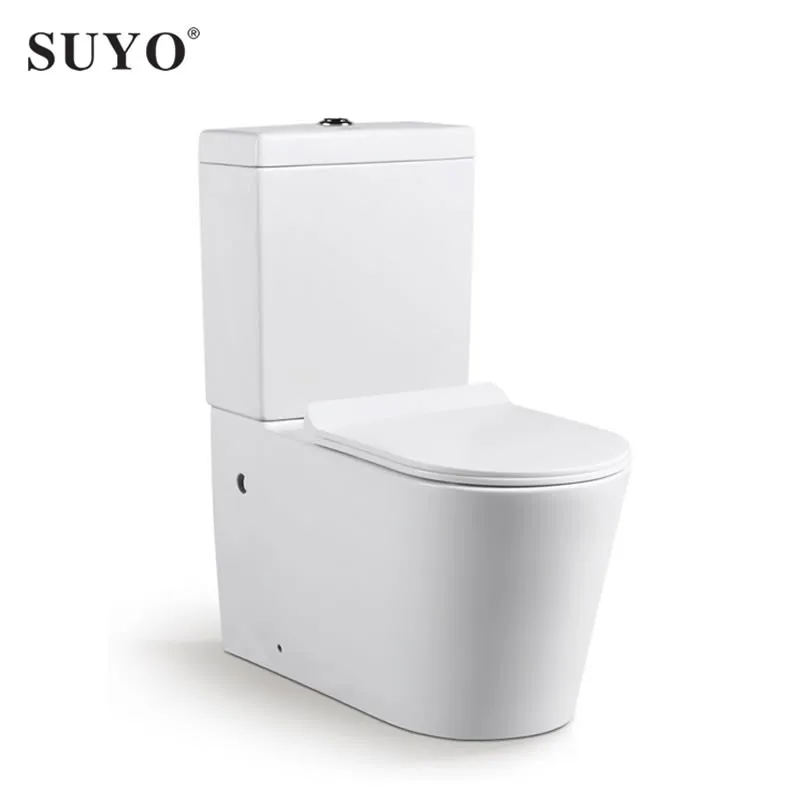 Sanitary Ware Ceramic Suites Freestanding Bathroom Two Piece Wc Toilet
