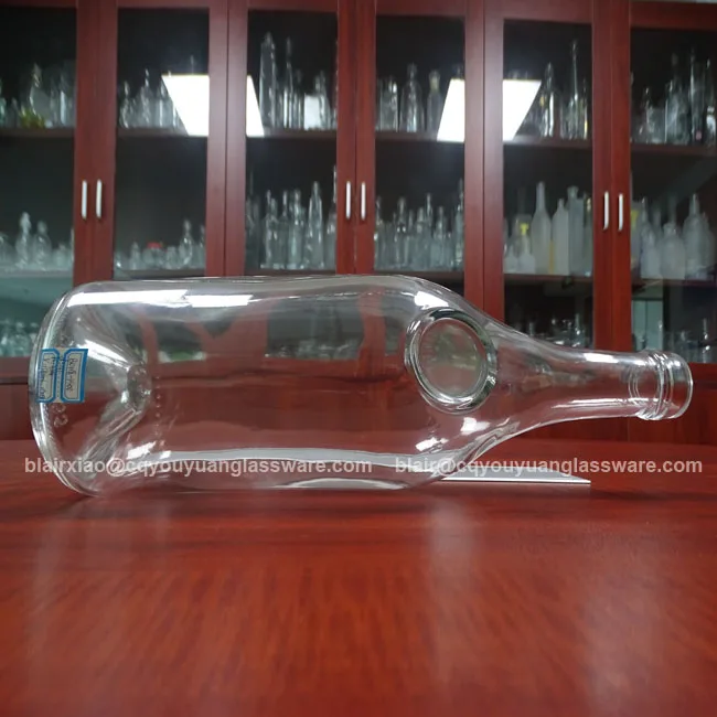 Round Unique Shaped Wine Glass Bottles 1.5l Wine Bottles Buy 1.5l