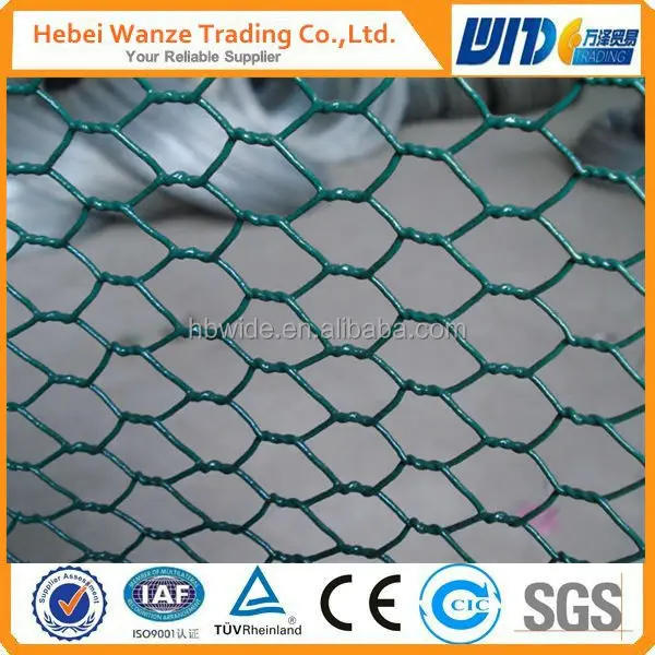 Hexagonal Wire Mesh 10mm Hexagonal Decorative Chicken Wire Mesh