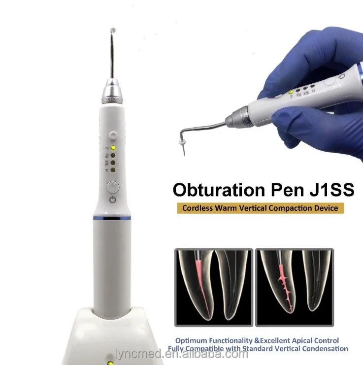 

Dental Cordless Gutta Percha Obturation System Endo Heated Pen 4 Tips, N/a