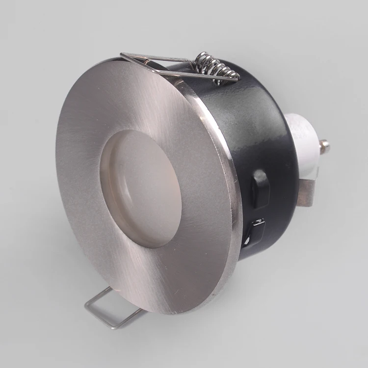 浴室ip65 防水圆形 12 v 防水 led 嵌入式 mr16 gu10 筒灯