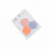Make Your Own Simple Printable Different Paper Small Hexagon Sticky Notes
