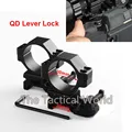 2 pcs 30mm Rifle Scope Laser Torch Mount Ring QD Lever Lock Tactical High Profile for