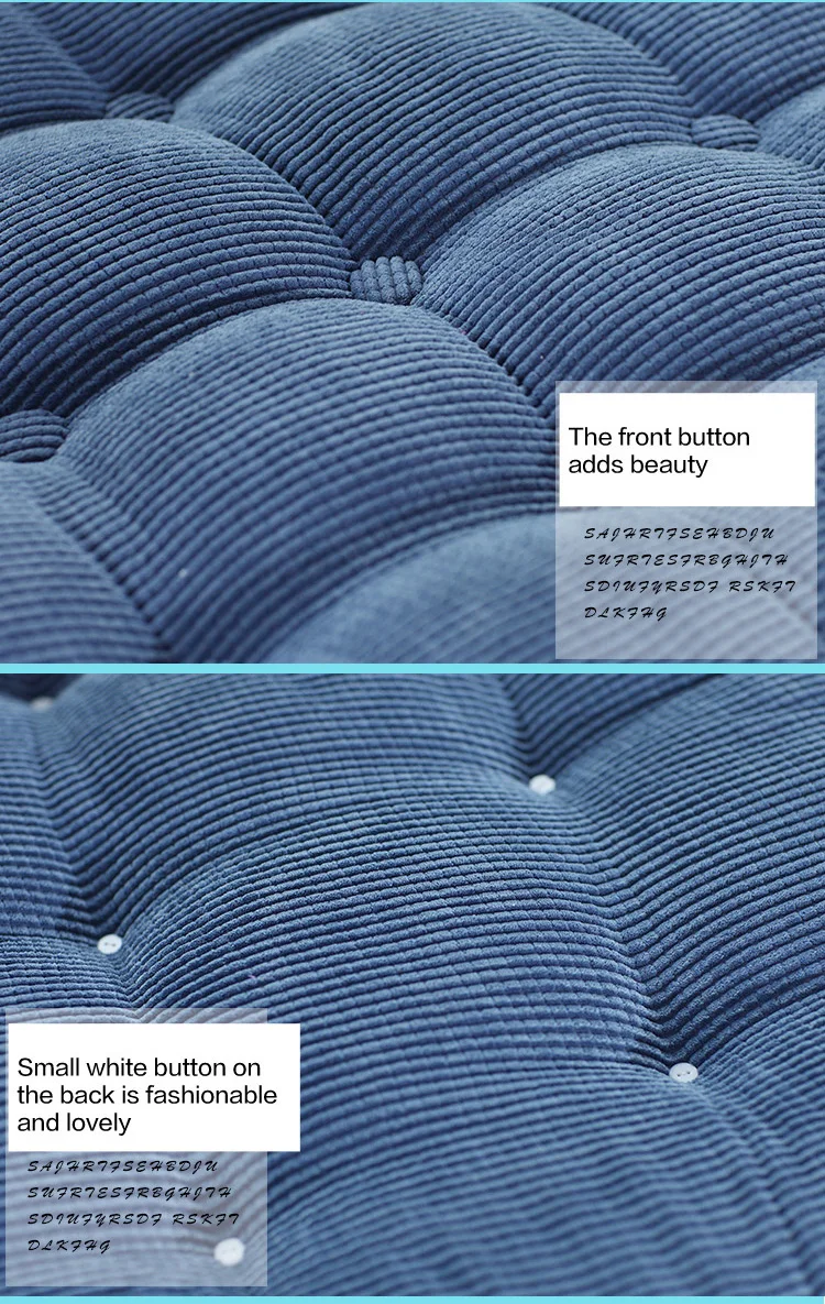 Filling Luxury Foldable Home Bay Window Seat Cushion Building Soft