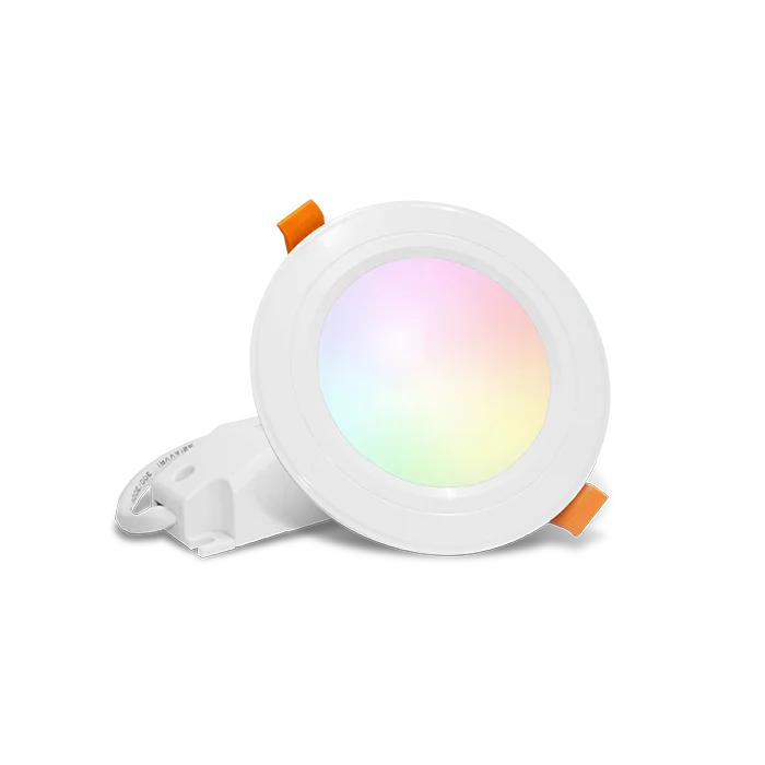 
2700 6500K RGB color temperature adjustable smart 2.4G RF control led downlight 