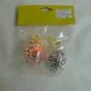 Handcraft hand hollowed-out cage pattern large ceramic egg dye with LED light for Easter decoration wholesale