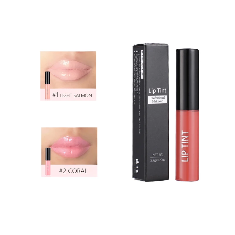 

Create your own shiny liquid lipgloss private label long lasting high pigment lipgloss, 7 color