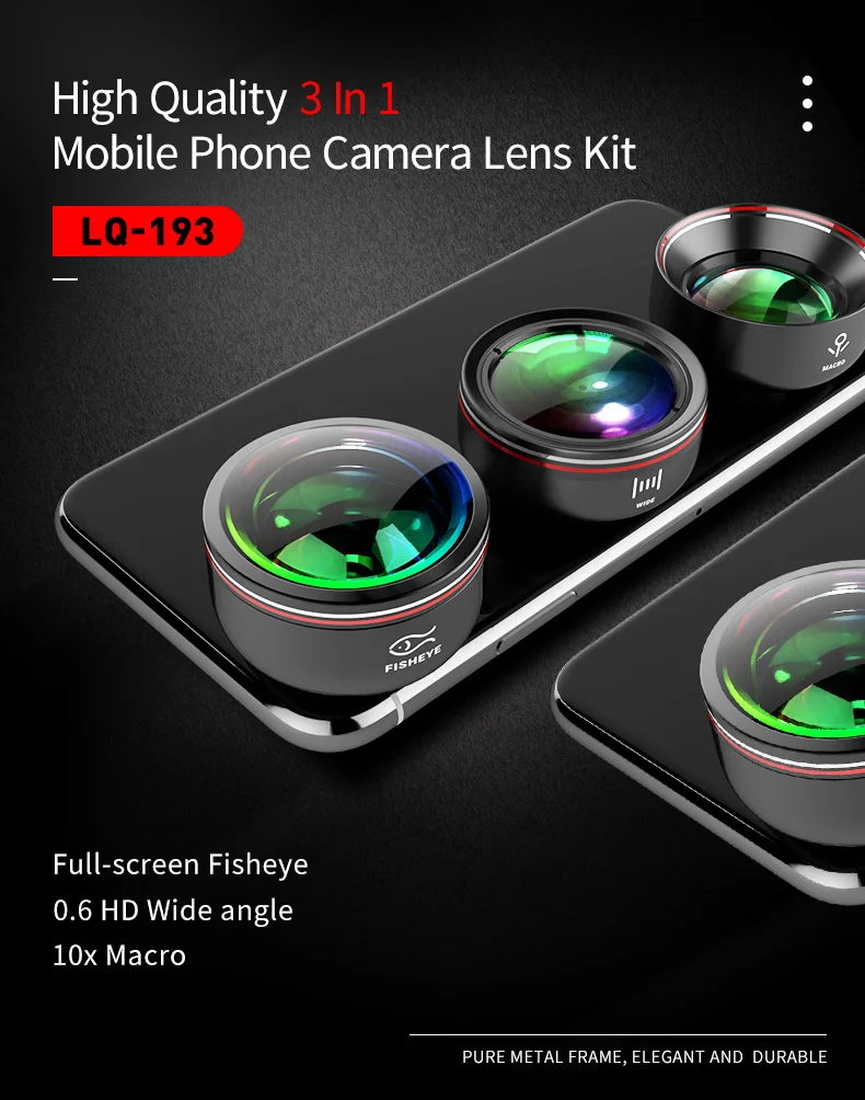 Multicoated Hd Lenses Kit Universal Smartphone Camera Lens Buy High