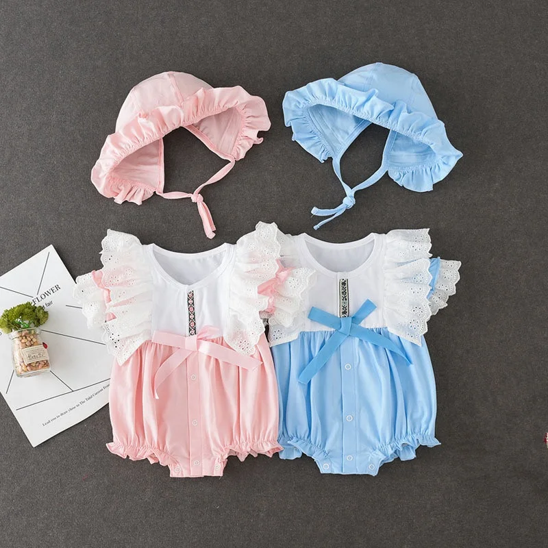 

B23497A Baby's Rompers Cute baby girl's Princess Rompers