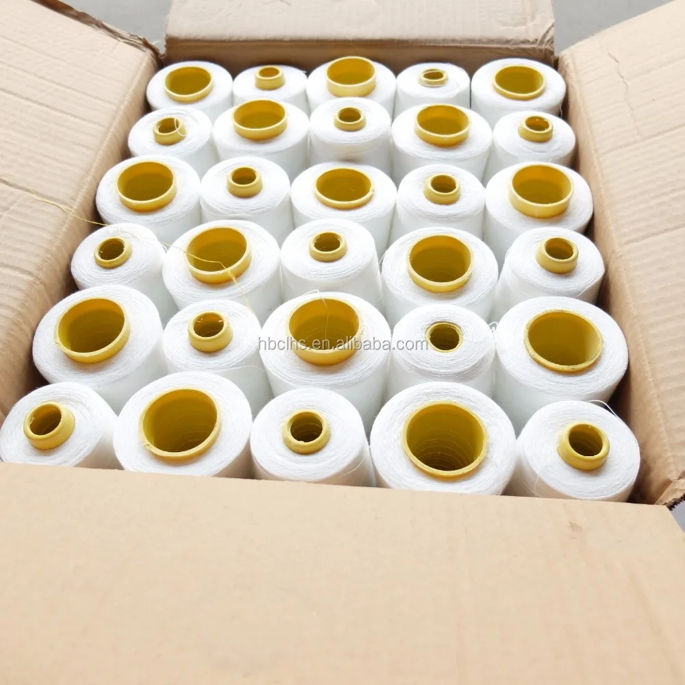 
Ne 40/2 5000Y 100% polyester sewing thread wholesale 