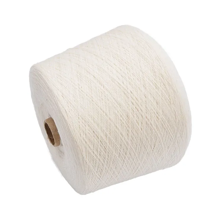 
White Pure Bulk Mongolian Sheep Wholesale Undyed Machine Knitting 100% Merino Wool Yarn 