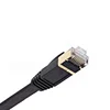 High Quality Cat7 Flat 30AWG Slim Ethernet Patch Cord Lan Cable