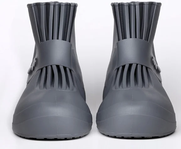 
women children ladies pvc nylon waterproof transparent rain shoes cover with LOGO for shoes 