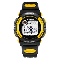

SYNOKE Free Shipping Hot Sale Led kids Watch Colorful Sports Watch Digital