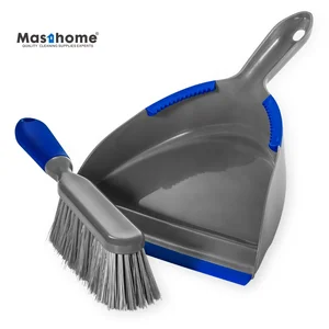 Image of Masthome top sell teeth moulded dustpan and brush set for household cleaning