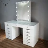 Every girl's dream Makeup vanity mirror with Mirror with dimmable lights.