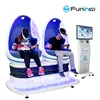 Shopping mall 9D VR flight simulator play car racing games