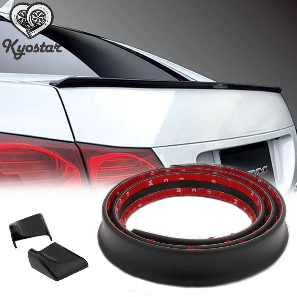 High Quality Universal Car Spoilers Durable Pvc 1.38m Rear Spoiler