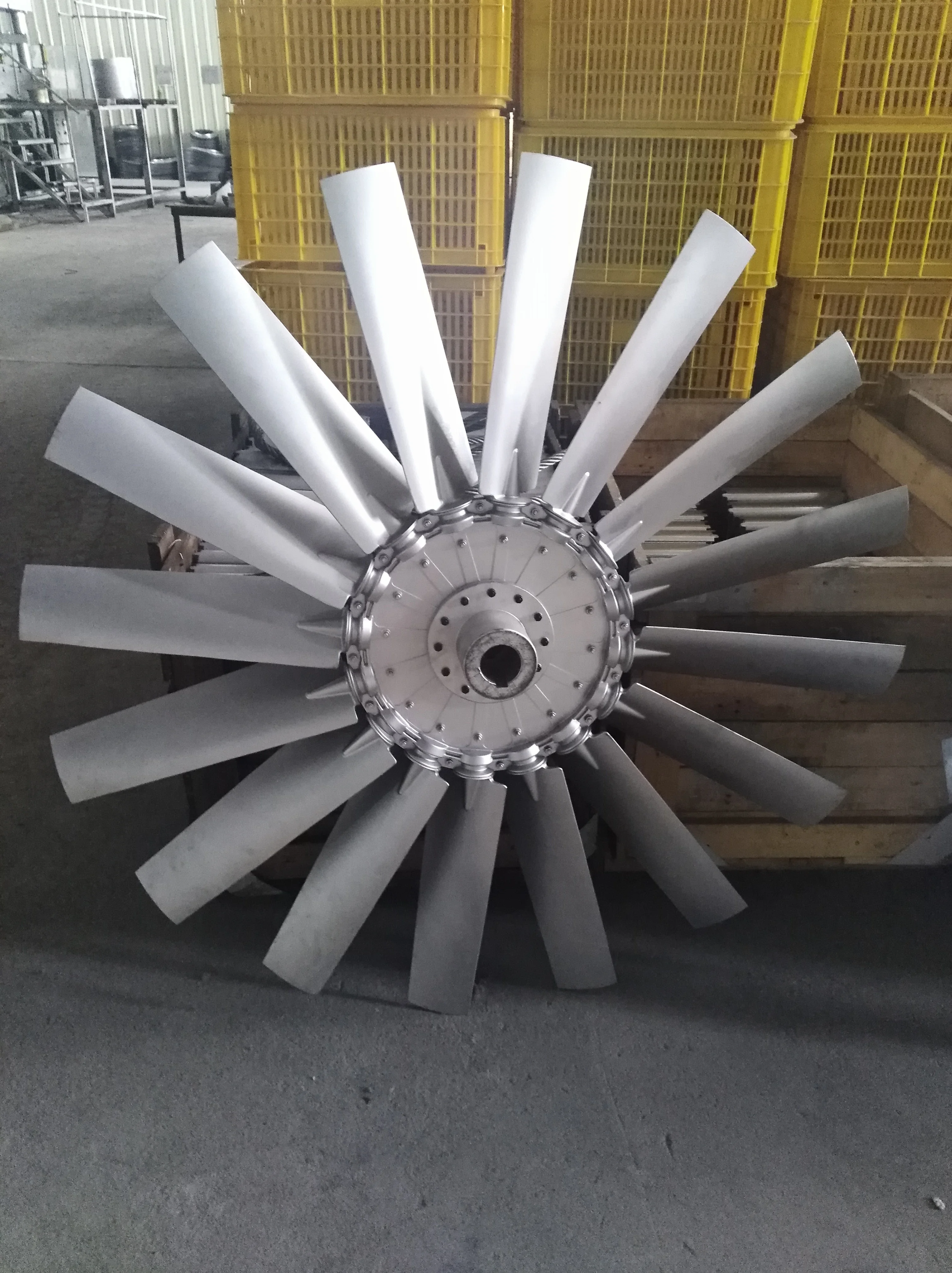 
Guangdong factory Adjustable aluminum alloy fan blades 