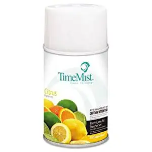 TimeMist : Metered Fragrance Dispenser Refill, Citrus 6.6oz Aerosol Can -:- Sold as 2 Packs of - 1 - / - Total of 2 Each