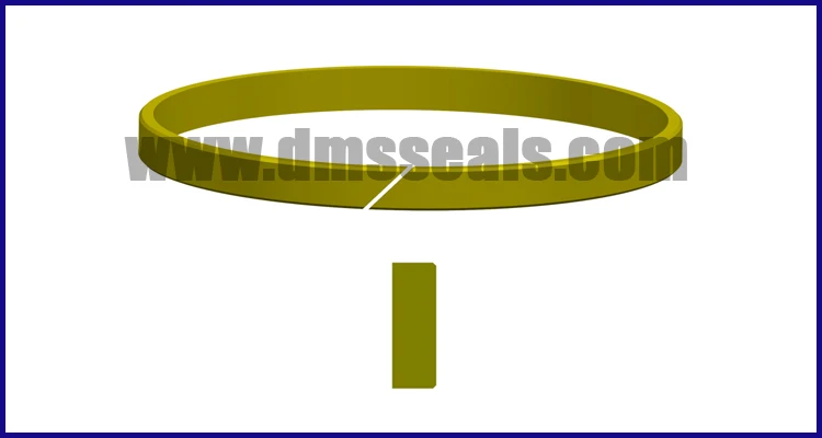 PTFE guidance tape for hydraulic cylinder guide ring sealing GST