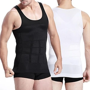Men Slimming Vest Sculpting Sleeveless Compression Corset Body Shaping T Shirt Men Slimming Vest Sculpting Sleeveless Compression Corset Body Shaping T Shirt