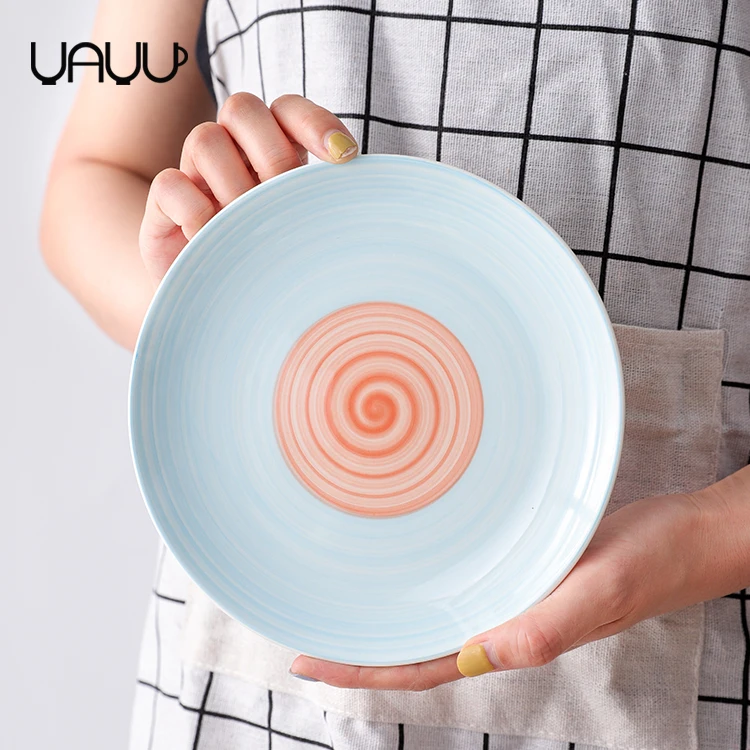 

Wholesale wedding banquet decoration modern luxury dinner ceramic dishes plates party plates set, Customized
