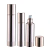 2018 New product Alibaba cosmetic packaging suppliers lotion sample containers pink airless bottle custom lotion bottles