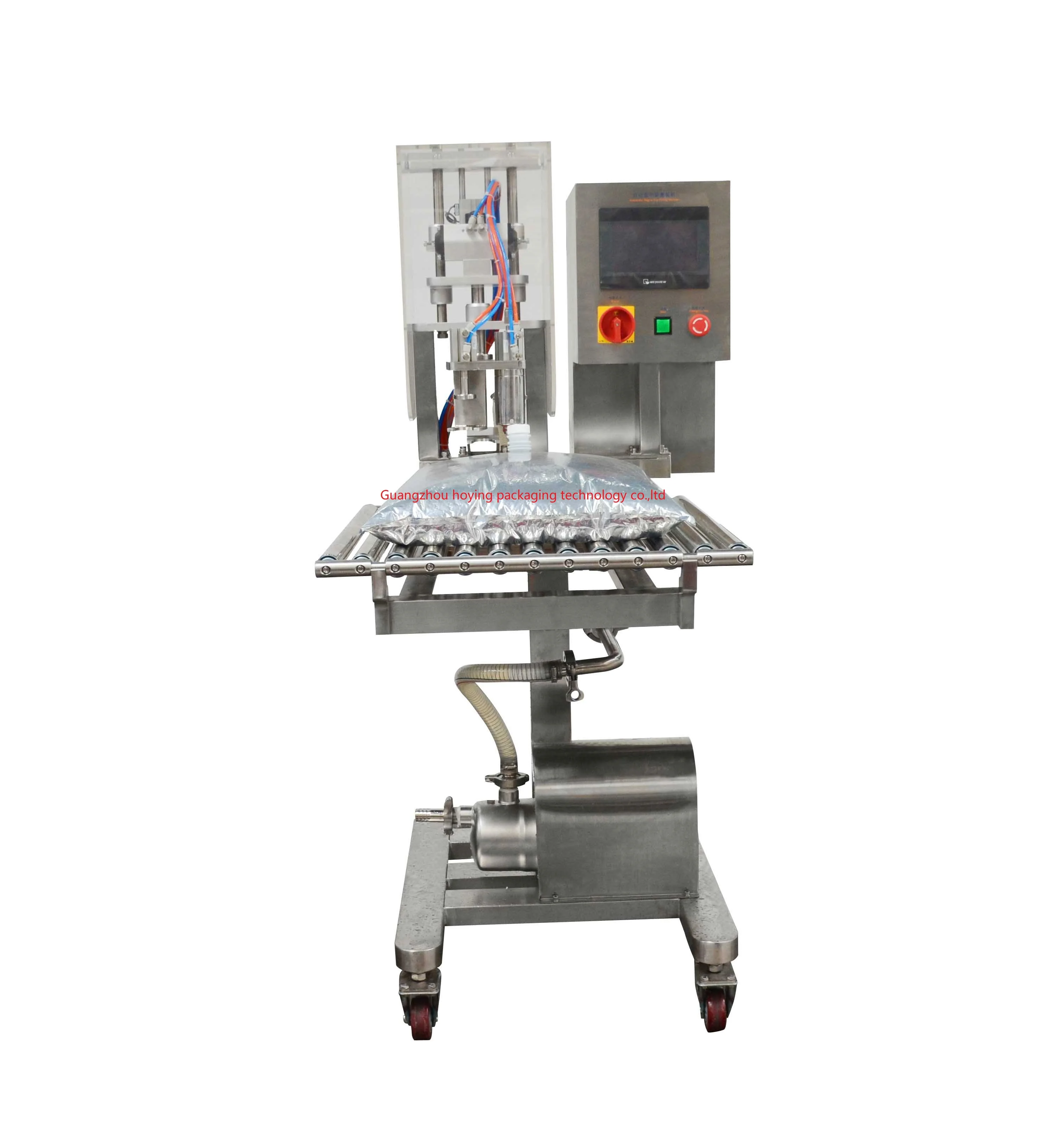 Semiautomatic Bib Bag In Box Filling Machine Buy Semiautomatic Bib