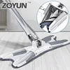 360 Cleaning Easy Rotating Mop For Washing Floor Magic Microfiber Cloth Flat Smart Handle Dust Pads Twist Head With Spin