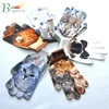 Cross-Border For Winter Warmth Sublimation 3D Pattern Effect Digital Painted Gloves Touch Screen Touch Gloves