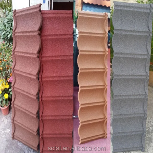 
European and American Standard Metal Roof Tiles for Sale 