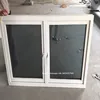 Upvc window frame double glazed tempered glass windows cheap casement windows