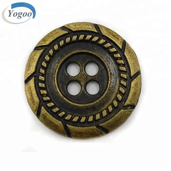 brass suit buttons