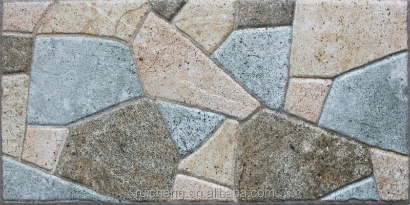 Eksterior Batu Keramik  Dinding  Ubin Fasad  150x300 Mm Dari 