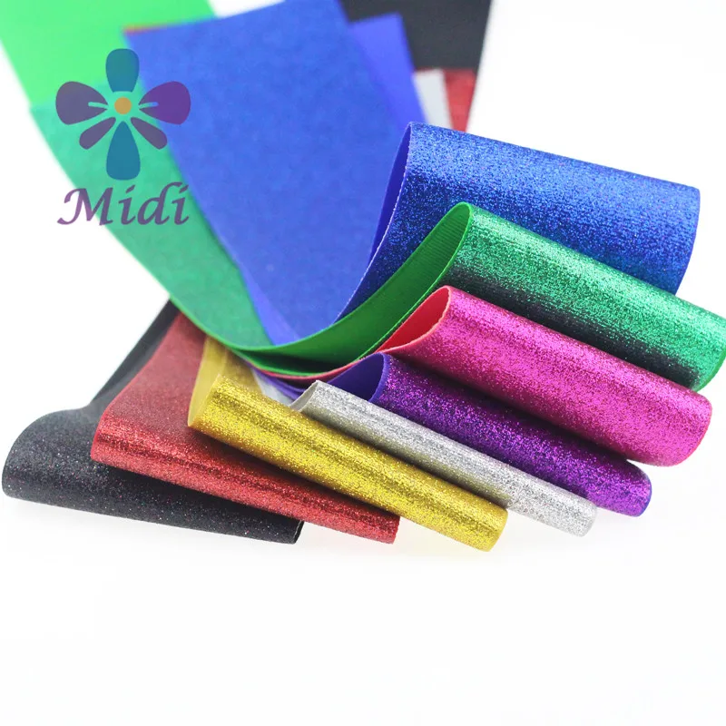 

3'' (75mm) Stock 100yards/Roll Mix Color Wholesale Glitter Print Grosgrain Ribbon, Customized color