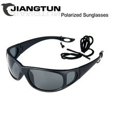 JIANGTUN Side Design Fishing Polarized Sunglasses Polaroid Sport Glasses Brand Designer Driving Anti-UV Oculos De Sol Masculino