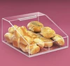 Wholesale Clear Acrylic Bakery Display Case with 2 Dividers
