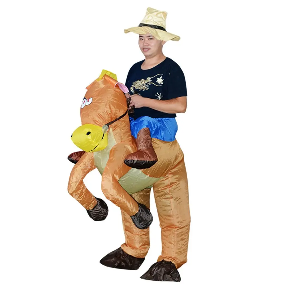 cowboy riding horse fancy dress