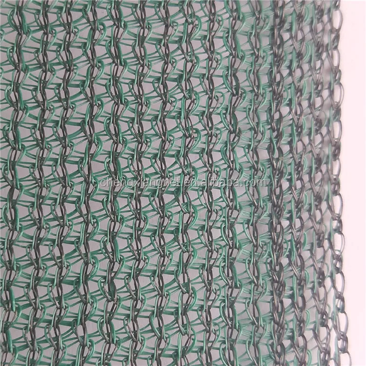 For Saudi Arabia High Quality PE materials 100GSM  Green Color Shade Net